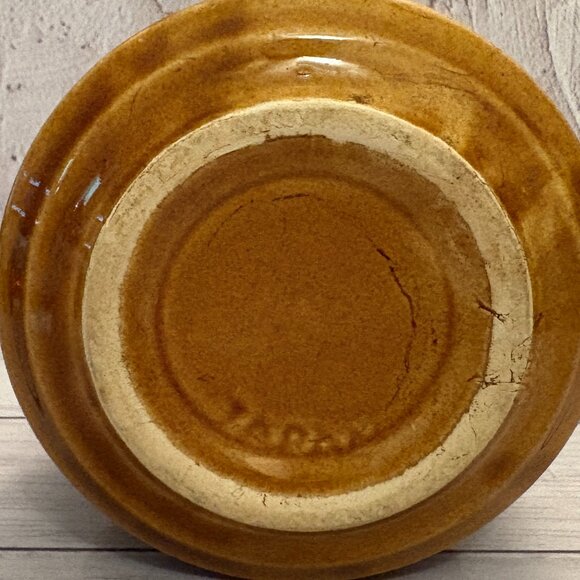 Vintage Retro 1970's Brown Stoneware Soup Crackers Japan Mug (SKU: 210MI) - Picture 7 of 9